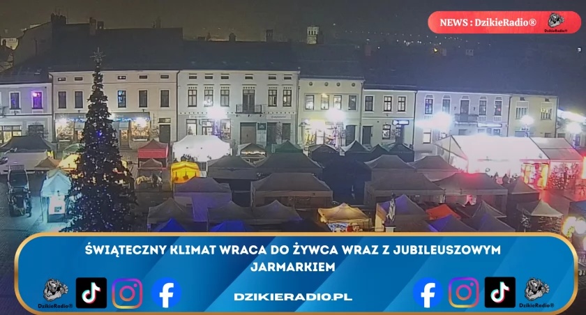 Jubileuszowy Żywiecki Jarmark Bożonarodzeniowy - atmosfera świąt na Żywieckim Rynku!