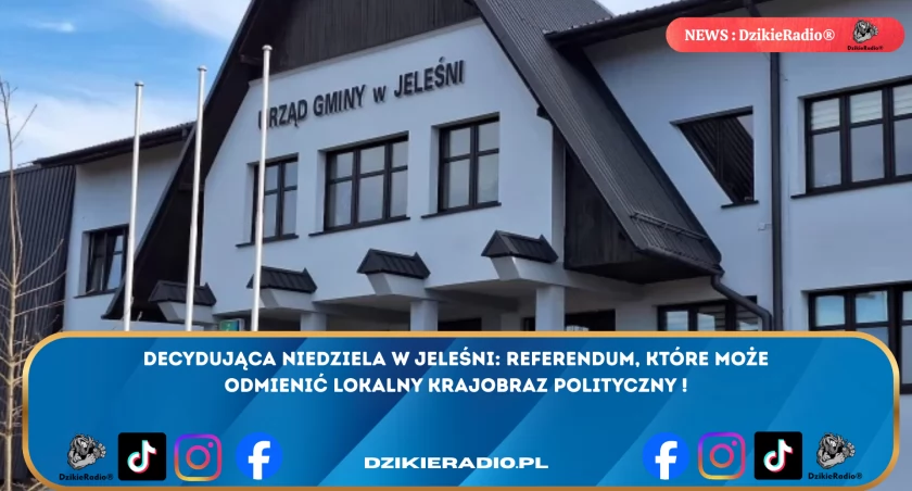 Referendum w gminie Jeleśnia: Przełomowy moment dla lokalnych rządów już 7 grudnia 2025 roku