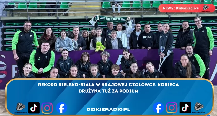 Rekord Bielsko-Biała osiągnął czwarte miejsce w Polsce - historia determinacji i sukcesu