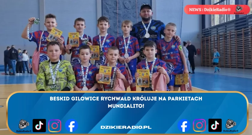 Beskid Gilowice Rychwałd zwycięzcą Mundialito po imponującym finale - Oliwier Górny najlepszym bramkarzem turnieju! Duma drużyny i radość kibiców.