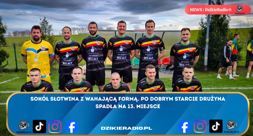 Sokół Słotwina w szponach wahającej się formy - z obiecującego startu na 13. miejscu po jesieni. Sprawdź szczegóły sezonu 2025/26!