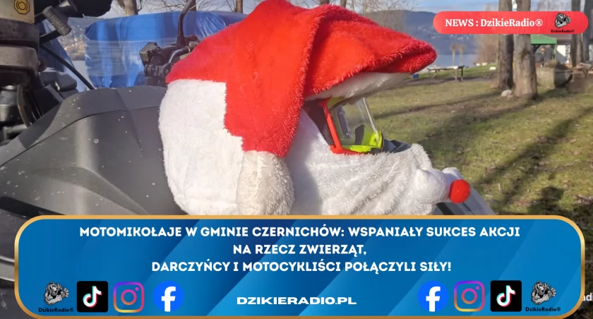 Sukces Akcji MOTOMIKOŁAJE w Gminie Czernichów: Wsparcie dla potrzebujących zwierząt!