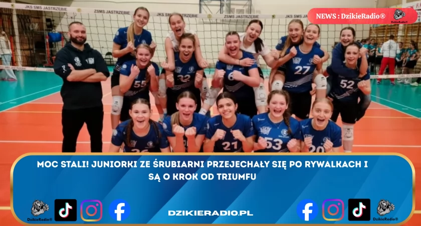 TS Stal Juniorki znokautowały rywalki w ĆWIERĆFINALE ! Triumf na horyzoncie! 