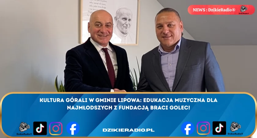 Kultura górali rozkwita w sercach najmłodszych mieszkańców Gminy Lipowa - muzyka, tradycje i pasja!