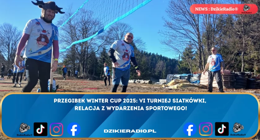 Przegibek Winter Cup 2025: Niesamowita Rywalizacja w Amatorskim Turnieju Siatkówki!