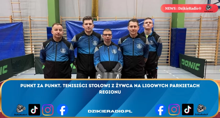 Niesamowite wyniki tenisistów stołowych z Żywca! Zwycięstwa, porażki i wiele emocji na ligowych parkietach regionu. 