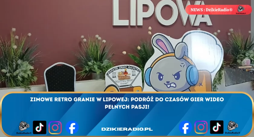 Zimowe Retro Granie w Lipowej - podróż w czasie do złotej ery gier wideo!