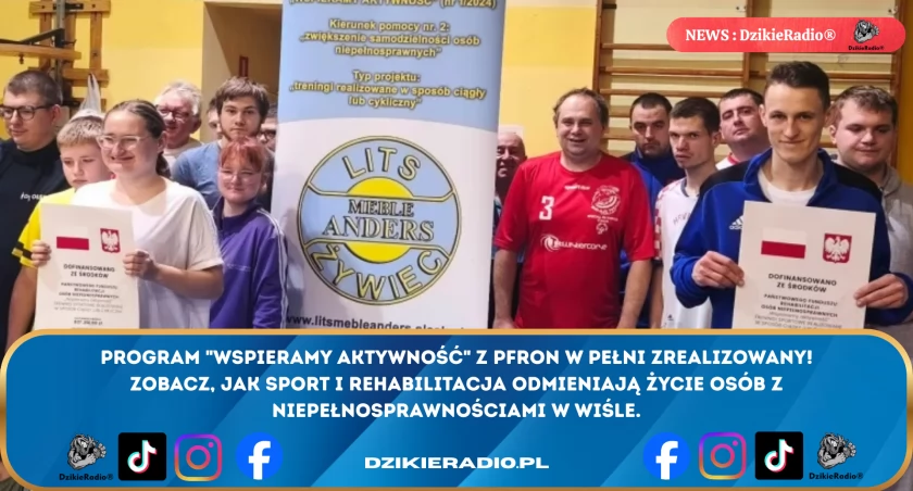 Sport, samodzielność i rehabilitacja. Przedświąteczny obóz, który realnie zmienia codzienność