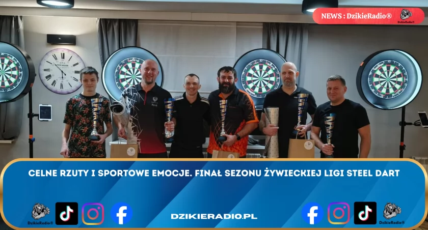 Podsumowanie Sezonu Żywieckiej Ligi STEEL DART: Marek Strok triumfuje w imponującym stylu!