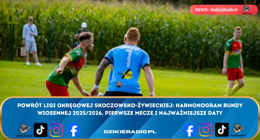 Powrót Ligi Okręgowej Skoczowsko-Żywieckiej wiosną 2026: Terminarz, emocje i lokalne derby