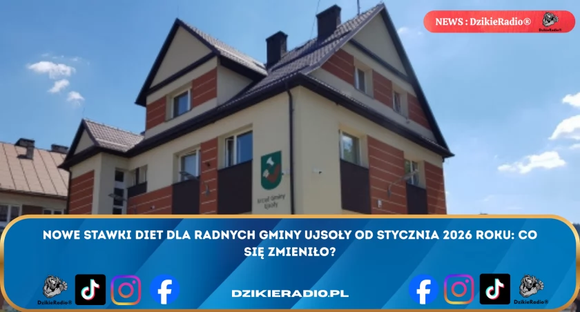 Podwyżki diet dla radnych Rady Gminy Ujsoły: co się zmieni w 2026 roku?