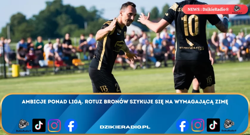 Rotuz Bronów przygotowuje się do wymagającej zimy: plan sparingów i cele na sezon.