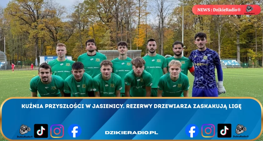 Drzewiarz II Jasienica: Młoda ekipa zaskakuje w bielskiej B-klasie