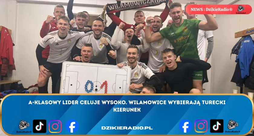 Bielska drużyna A-klasy zaskakuje: Zimowe przygotowania w Turcji!