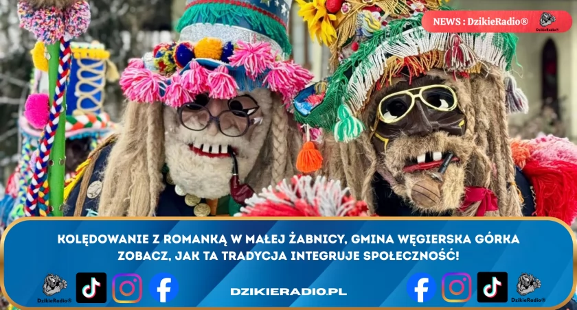 Romanka z Małej Żabnicy: Kultywowana Tradycja Sylwestrowa w Gminie Węgierska Górka.