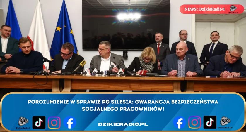 Porozumienie w sprawie PG Silesia: Krok w stronę bezpieczeństwa pracowników górnictwa - nowe zobowiązania.
