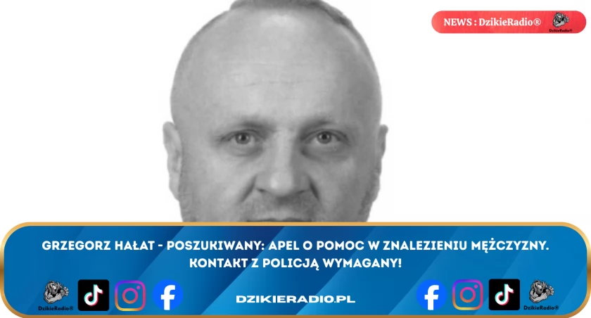 Policja publikuje dane poszukiwanego. Apel o kontakt z organami ścigania