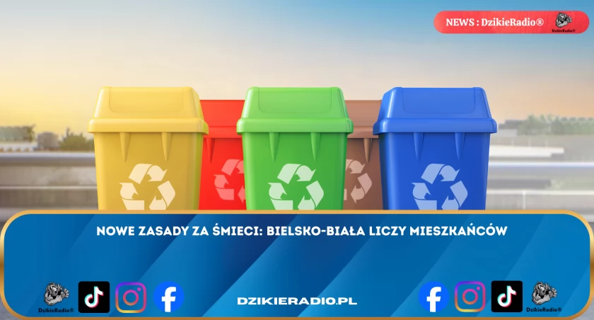 Nowe zasady za śmieci: Bielsko-Biała liczy mieszkańców