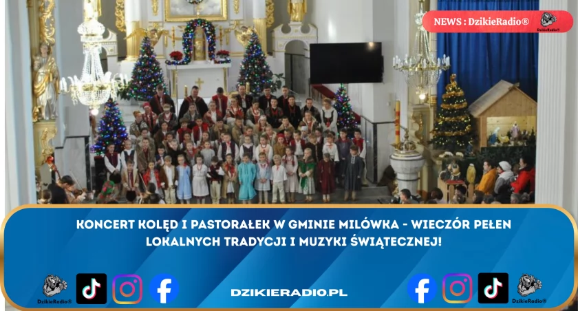 Koncert Kolęd i Pastorałek w Gminie Milówka: Święto Objawienia Pańskiego w Muzyce Lokalnego Zespołu - Kościół Parafialny