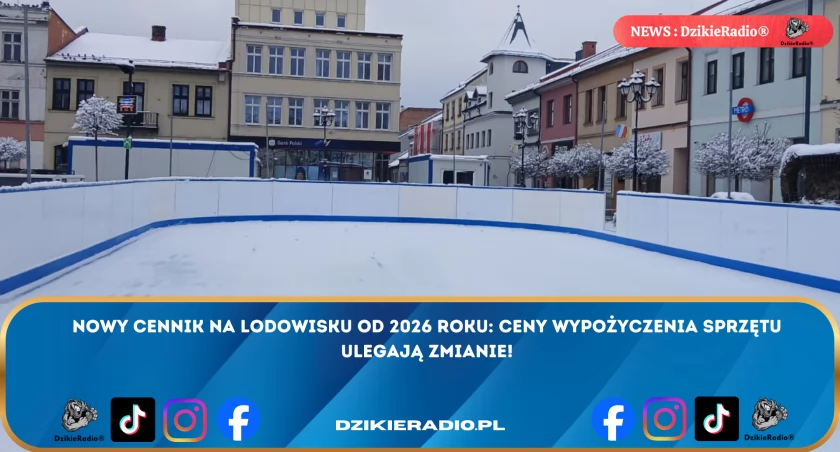 Nowe stawki na lodowisku od 2026 roku: korekta cen bez rewolucji