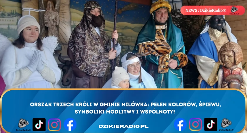 Orszak Trzech Króli w Gminie Milówka: pogłębione przeżycie Objawienia Pańskiego w lokalnej społeczności.