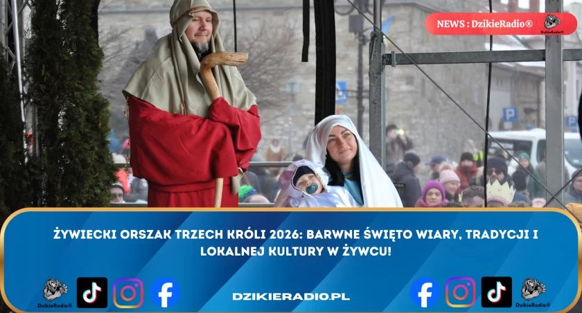 Uroczysty IX Orszak Trzech Króli w Żywcu 2026: Tradycja, Wiara i Jedność.