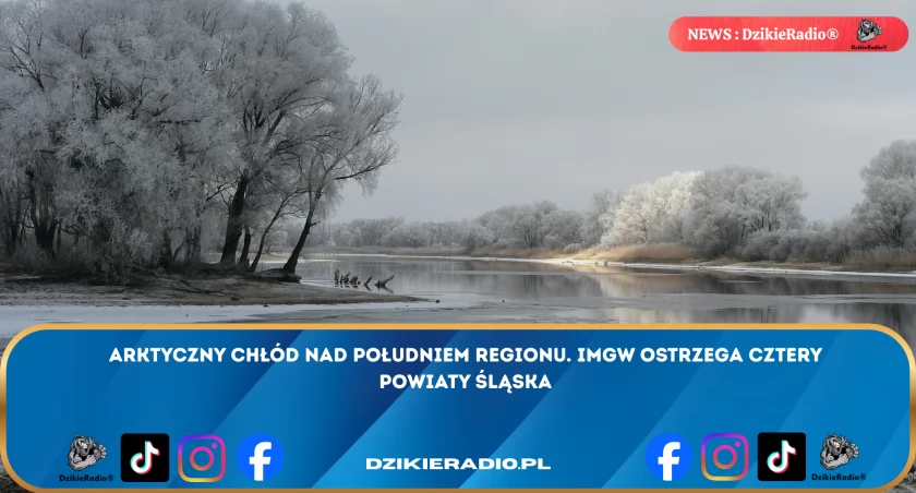 Silny mróz nad południem regionu. Służby ostrzegają mieszkańców