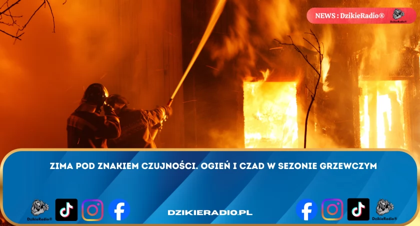 Bezpieczeństwo podczas sezonu grzewczego: czad – cichy zabójca i pożary. Jak uniknąć tragedii w domu?