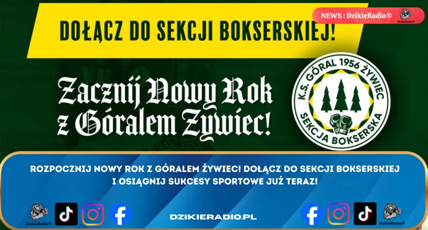 Nowy Rok z Góralem Żywiec: Dołącz do Sekcji Bokserskiej i Zmień Swoje Życie!