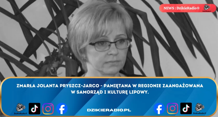  Zmarła Jolanta Pryszcz-Jarco - Wspomnienie o Sekretarz Gminy Lipowa z Żywiecczyzny