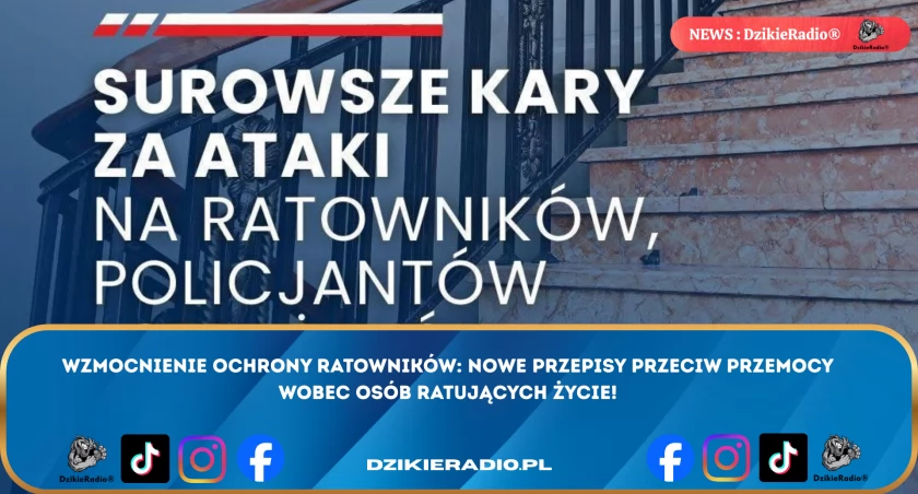 Nowe przepisy zapewniają ochronę dla ratowników i obywateli – kluczowe zmiany w walce z przemocą.