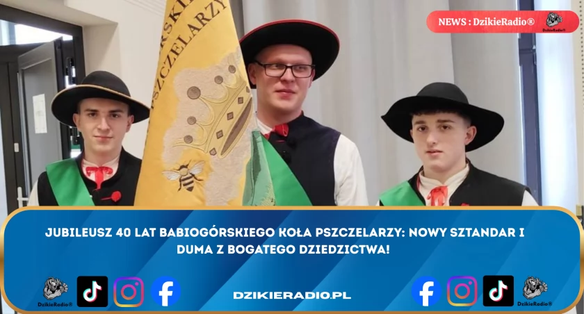 Jubileusz Babiogórskiego Koła Pszczelarzy: 40 lat pasji i harmonii z naturą w Przyborowie.