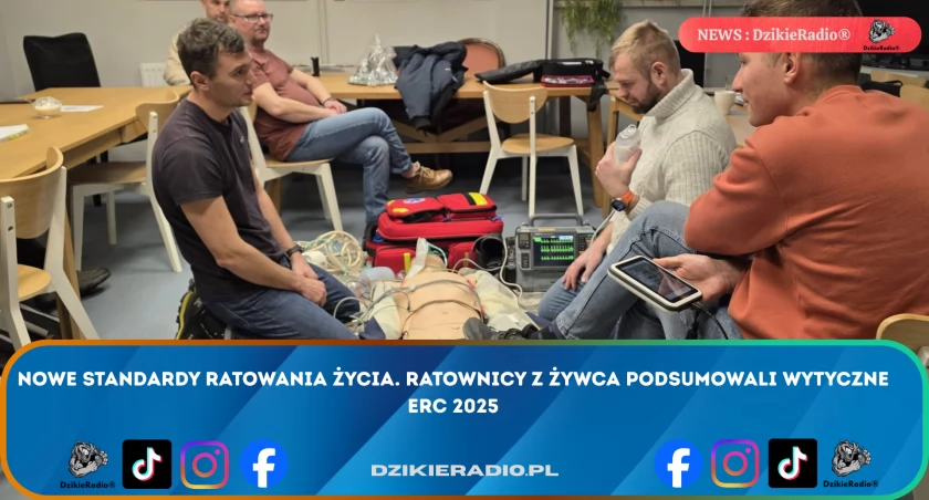 Nowe standardy ratowania życia. Ratownicy z Żywca podsumowali wytyczne ERC 2025