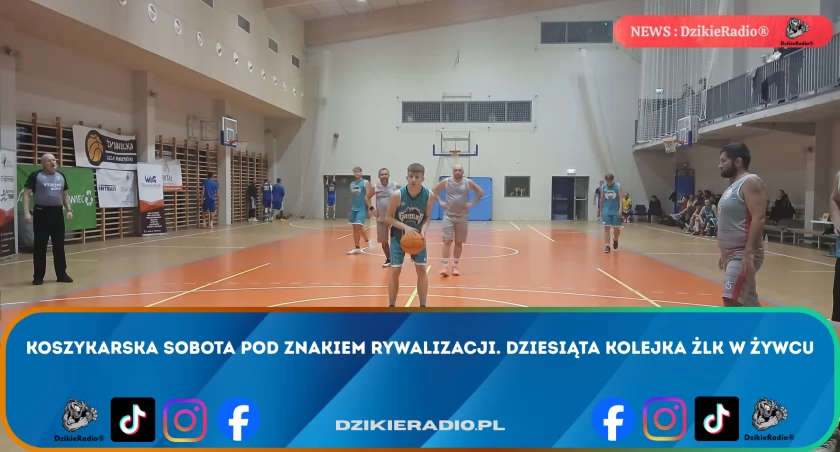 Koszykarska sobota pod znakiem rywalizacji. Dziesiąta kolejka ŻLK w Żywcu