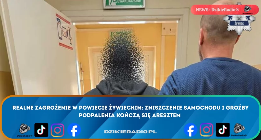 Sąsiedzki konflikt zakończony aresztem. Sąd reaguje na eskalację gróźb i przemocy
