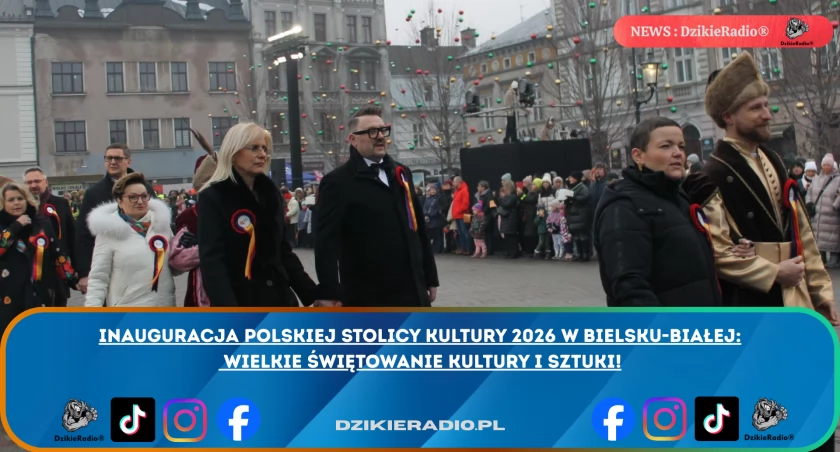 Inauguracja Polskiej Stolicy Kultury w Bielsku-Białej 2026: Wyjątkowy dzień pełen dumy, tradycji i emocji! Koncert, korowody i polonez - kulisy historycznego wydarzenia.