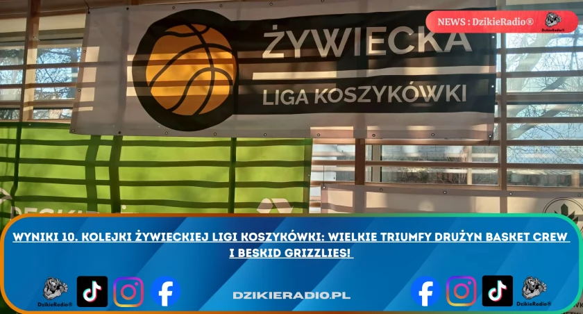 X kolejka V sezonu Żywieckiej Ligi Koszykówki – sportowa jakość i potwierdzenie formy.