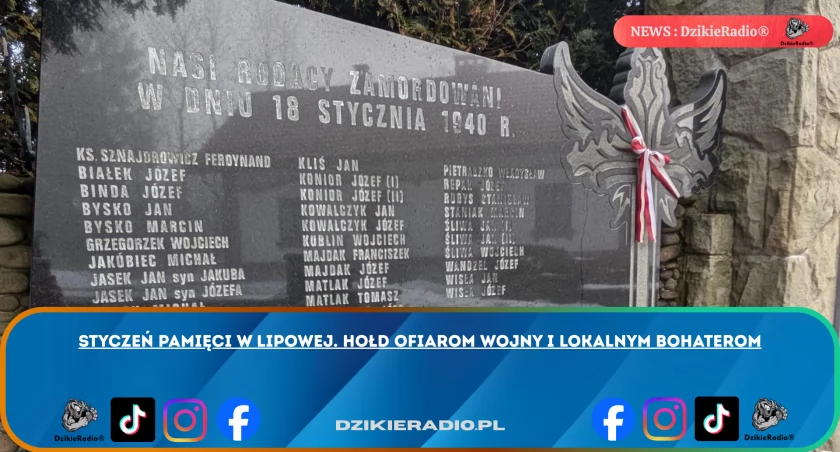 Obchody 86. rocznicy tragicznej śmierci w Gminie Lipowa