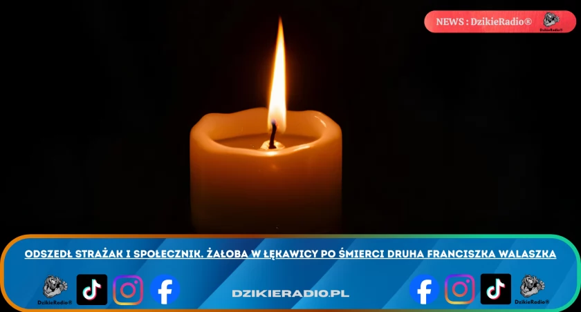 Śp. Druh Franciszek Walaszek – Pożegnanie Wiernego Strażaka z Łękawicy