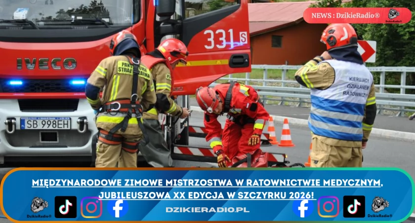 Międzynarodowe Zimowe Mistrzostwa w Ratownictwie Medycznym - Jubileuszowa XX Edycja w Szczyrku 2026 roku.