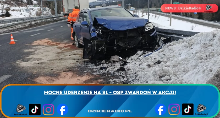 Szybka i skuteczna reakcja służb ratunkowych na wypadku na S1! 