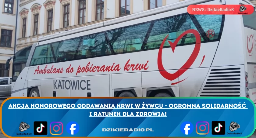 HDK PCK Żywiec: Sukces akcji honorowego oddawania krwi podczas WOŚP W Żywcu 