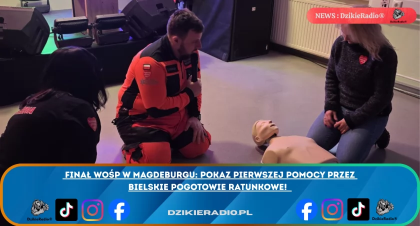 Finał WOŚP w Magdeburgu: Wspólna siła dla zdrowych brzuszków dzieci- podsumowanie.