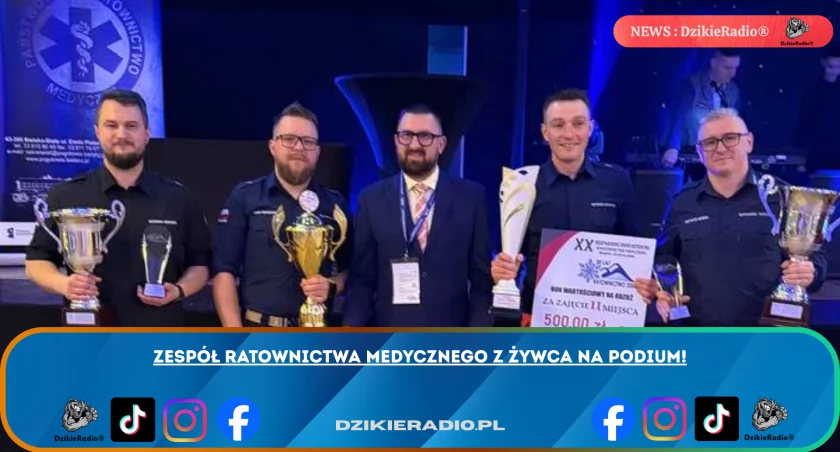 Niezwykły sukces żywieckich ratowników! Dwa medale na zimowych mistrzostwach