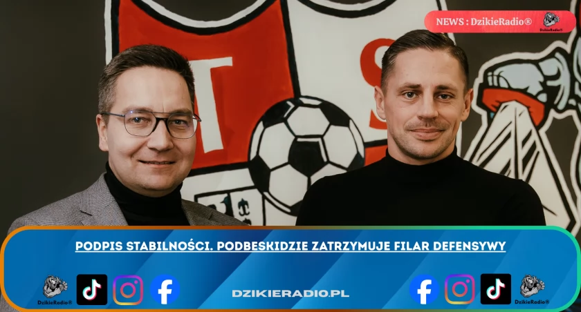 Podpis stabilności. Podbeskidzie zatrzymuje filar defensywy