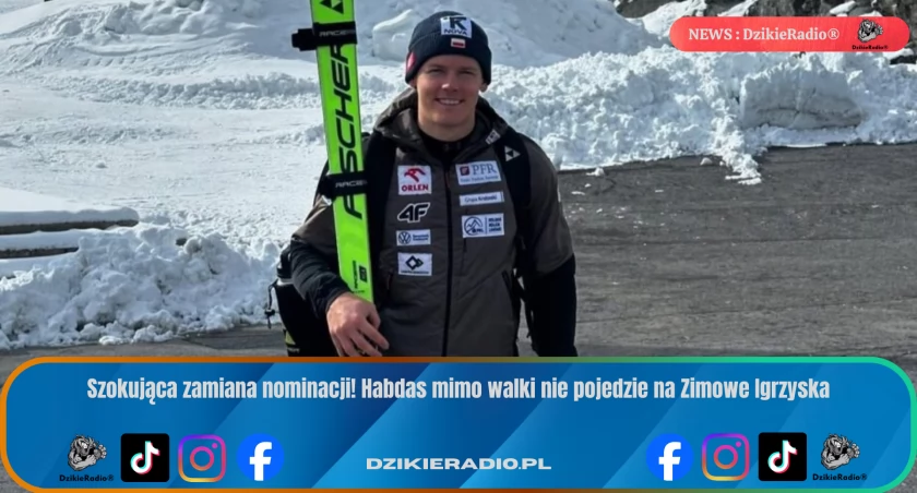 Kontrowersyjna decyzja ws. olimpijskiej kadry: Habdas odrzucony mimo nacisków