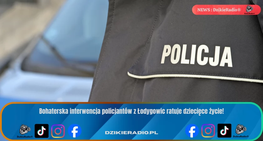 Policjanci z Łodygowic docenieni za bohaterstwo w sprawie małoletniego dziecka