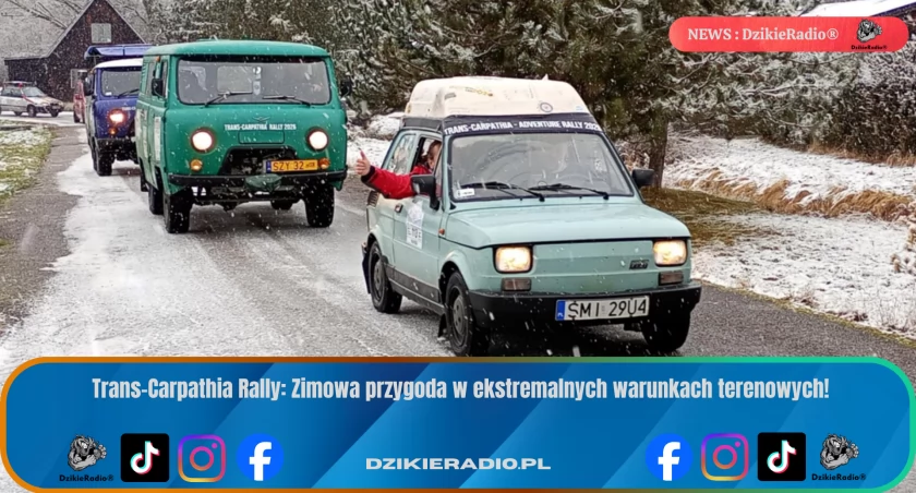 Ekstremalne zimowe wyzwanie: Tylko dla odważnych w Trans-Carpathia Rally!