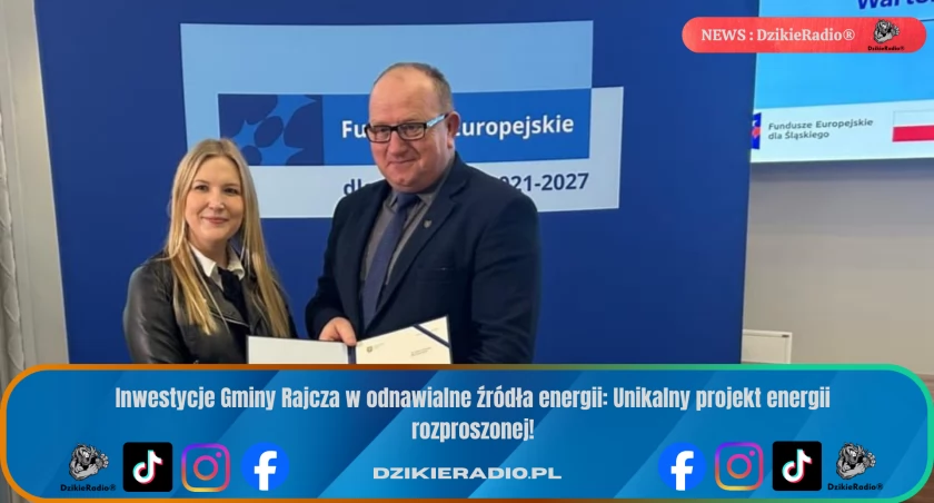 Gmina Rajcza stawia na ekologię: 6 instalacji fotowoltaicznych i pompa ciepła.