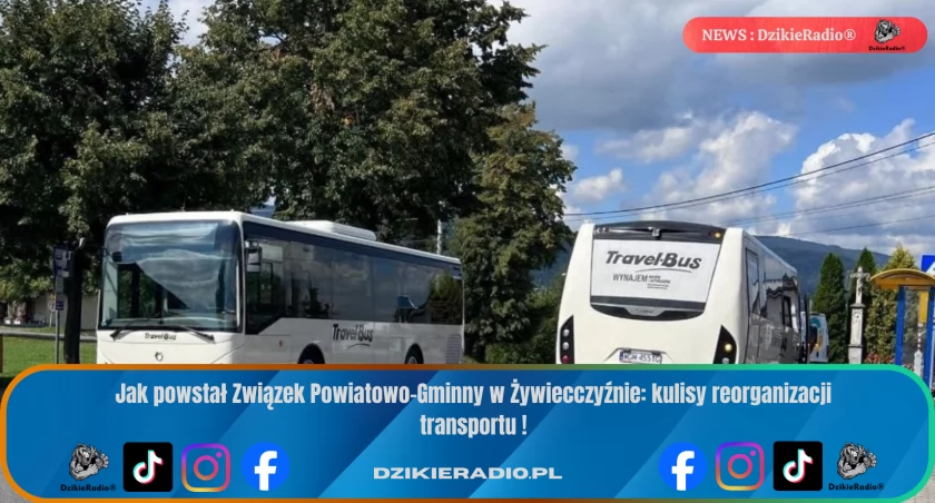 Rewolucja w transporcie Żywiecczyzny: co kryje nowy związek samorządowy?